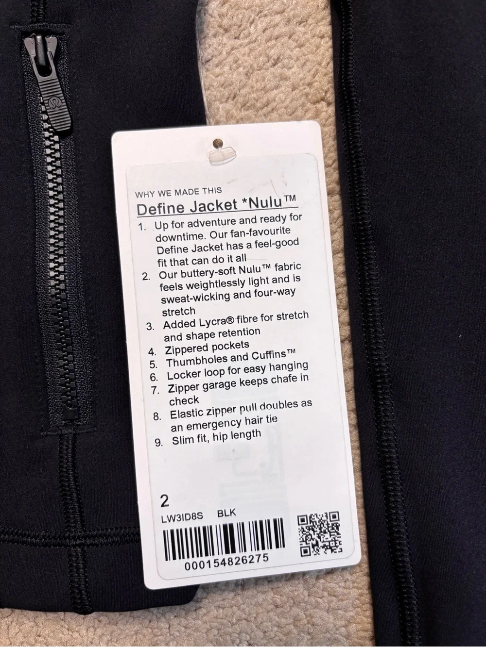 Authentic Lululemon Define Jacket Nulu